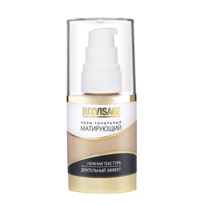 LUX visage Крем тональный Матирующий тон 01 Фарфоровый 35г