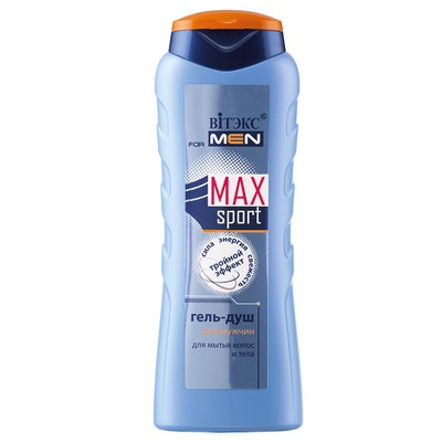 Витэкс Vitex for Men Sport Max  гель-душ для мытья волос и тела 400 мл