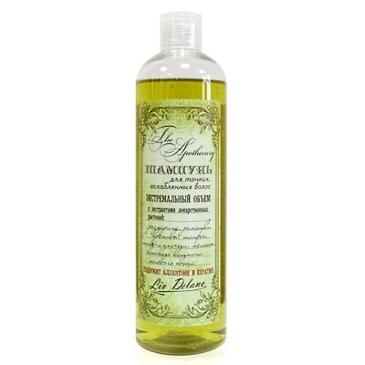 Liv Delano Apothecary Шампунь для тонких/осл. волос 400г