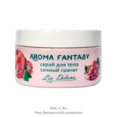 Liv Delano Aroma Fantasy Скраб для тела Сочный гранат 300 г