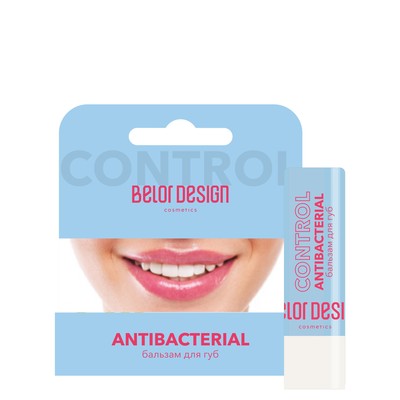 Belor Design БАЛЬЗАМ ДЛЯ ГУБ LIP CONTROL ANTIBACTERIAL