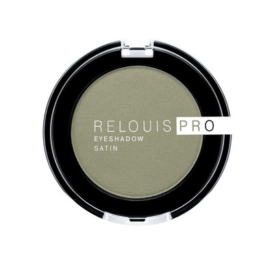 Relouis PRO Tени для век eyeshadow SATIN 35 Green tea