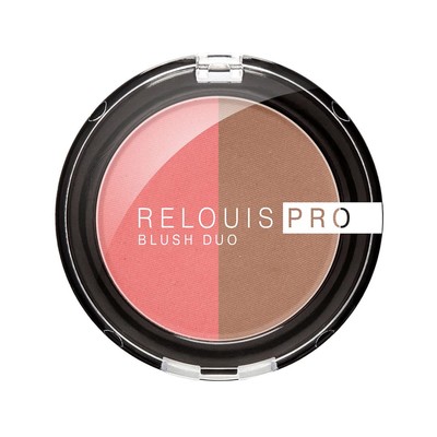 Relouis PRO Румяна компактные Blush Duo тон 204