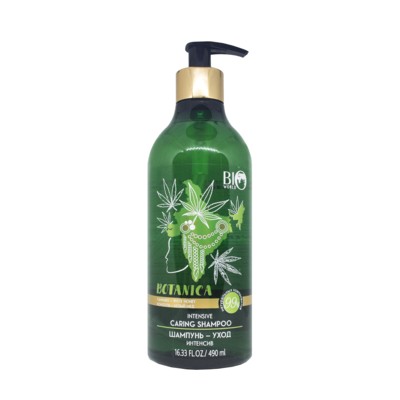 BIO WORLD BOTANICA * Botanica Шампунь-Уход Конопля-Белый мед 490мл