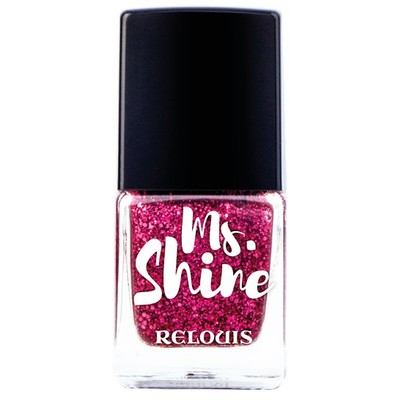 Relouis MS. SHINE Лак для ногтей тон 05 SPARKLY RUBY