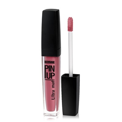 LUX visage Pin up Ultra Matt Блеск для губ тон 19 ICE ROSE