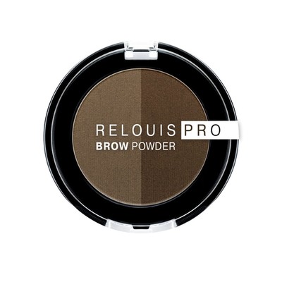 Relouis PRO BROW POWDER Тени для бровей тон 02 TAUPE