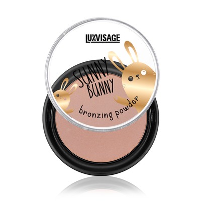 LUX visage SUNNY BUNNY ПУДРА-БРОНЗАТОР С ЭФФЕКТОМ ЕСТЕСТВЕННОГО ЗАГАРА И ЛЕГКОГО СИЯНИЯ 01 10г