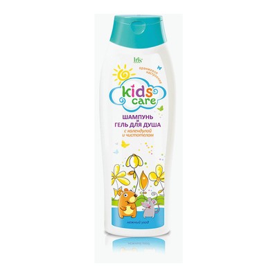 Iris Cosmetic IRIScosmetic  Kids Care Шампунь/Гель для душа Детский Календула+чистотел 400мл фл