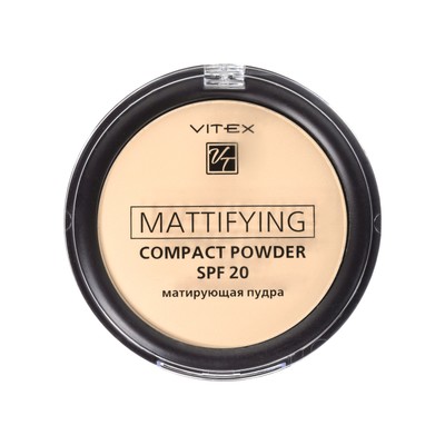 Витэкс  Mattifying compac Матирующая компактная пудра для лица , тон 04