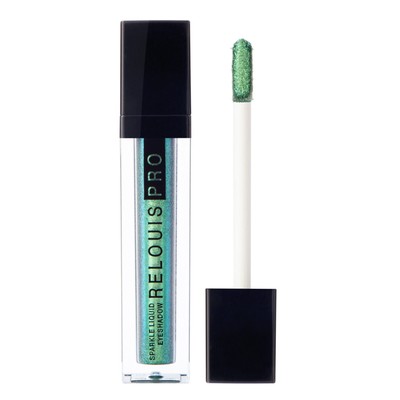 Relouis PRO  Тени для век жидкие сияющие Sparkle Liquid Eyeshadow 35 Miracle Green