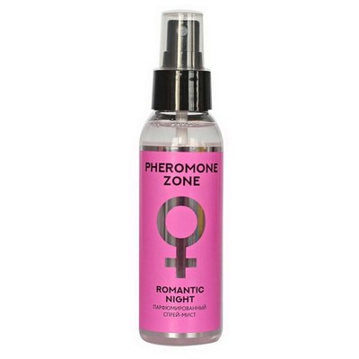 Liv Delano PHEROMONE ZONE  И WONDERFUL  PHEROMONE ZONE Парфюмированный спрей-мист Romantic night 100 мл