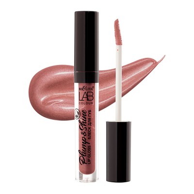 Белита LAB colour  Блеск для губ Plump&Shine 328 Praline Rose 2,6мл