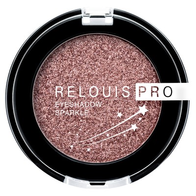 Relouis PRO  Тени для век Eyeshadow Sparkle тон 06 dusty rose