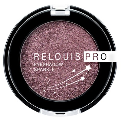 Relouis PRO  Тени для век Eyeshadow Sparkle тон 07 purple smoky