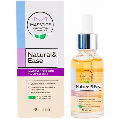 Masstige NATURAL&EASE  Мульти-эссенция для лица, 30 мл.