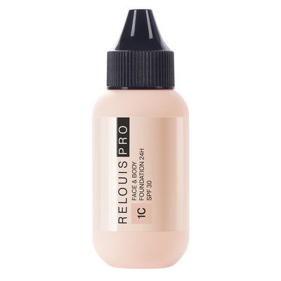 Relouis PRO  тональный крем Face&Body Foundation 24H SPF31 тон:1С светлый холодный