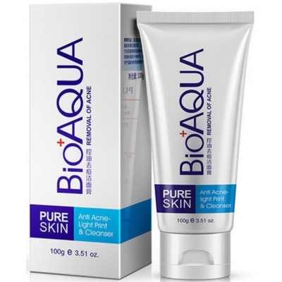 BIOAQUA PURE SKIN Пенка для умывания анти акне, 100 г