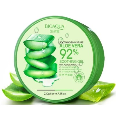 BIOAQUA SOOTHING GEL ALOE VERA Увлажняющий и успокаивающий гель с натуральным соком алоэ вера