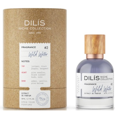 Dilis Classic  Духи жен Niche Collection Wild Water 50 мл Gypsy Water Byredo