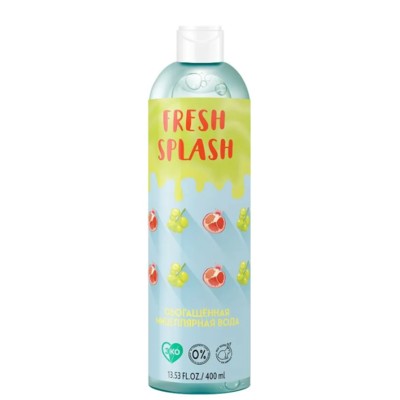 BIO WORLD  FRESH SPLASH Обогащённая мицеллярная вода, 400 мл,