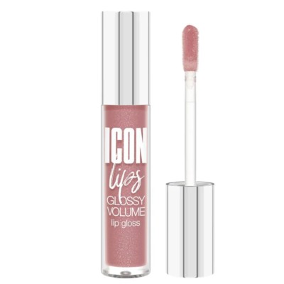 LUX visage LIP  Блеск для губ с эффектом объема ICON lips glossy volume 503 Nude Rose