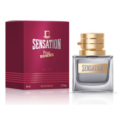 Dilis La Vie Туалетная вода мужская  LA VIE Sensation Pour Homme 80 мл
