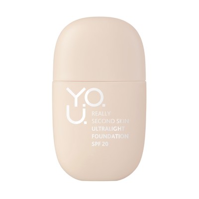 Relouis Y.O.U.  Крем тональный ультралегкий Really Second skin 40 Warm Beige