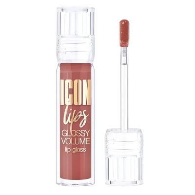 LUX visage ICON lips glossy volume Блеск для губ с эффектом объема 510 Rosewood